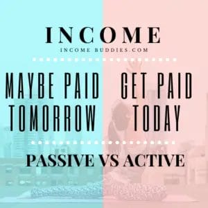 Passive vs Active Income Pay Today or Tomorrow