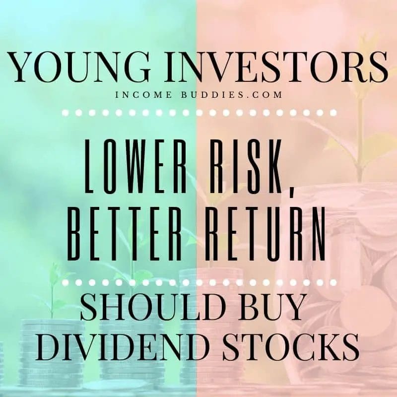 Dividend Investing - Are dividend stocks good for young investors - Lower risk, higher return