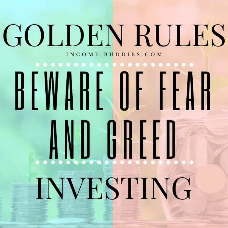 7 Golden Rules of Investing - Beware of fear and greed