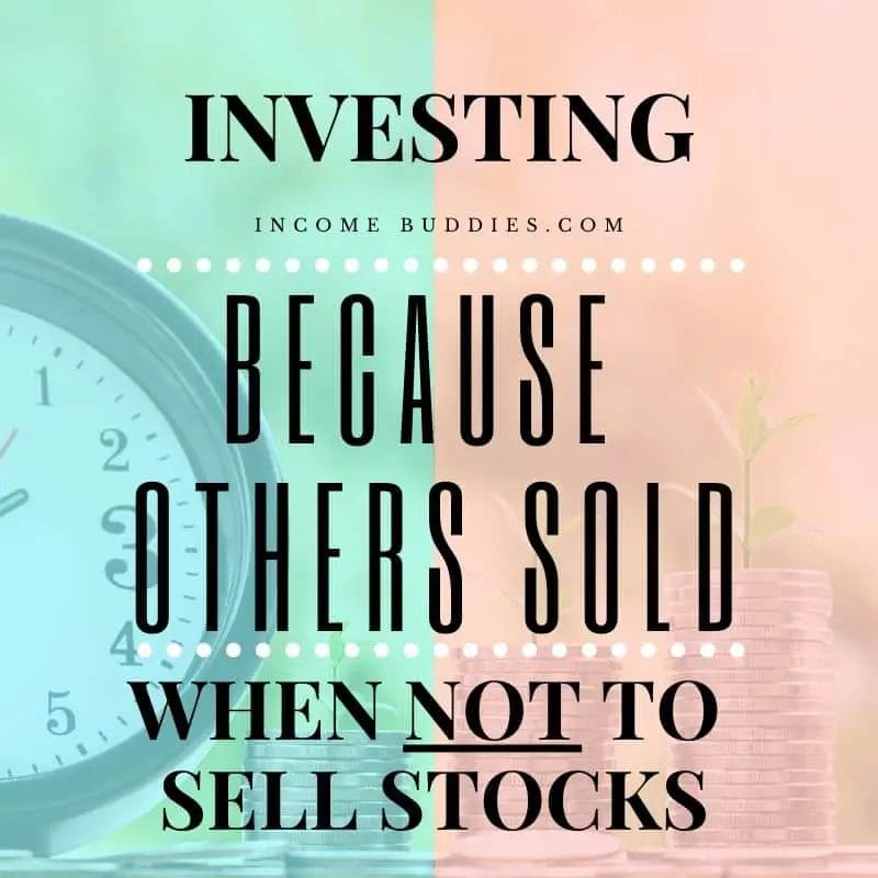 Bad Reason To Sell Stocks - Because Others Sold