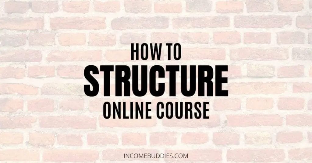 How to structure an online course effectively