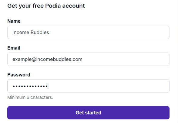 Podia - Free Account