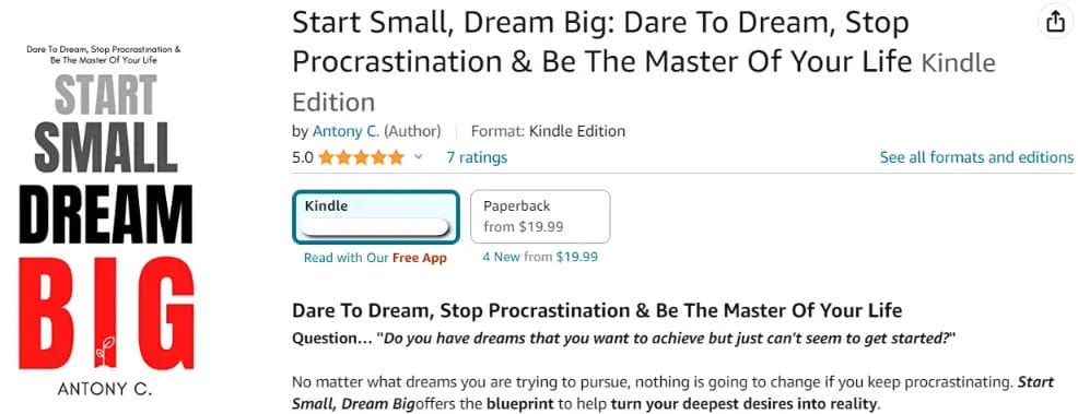 Amazon - Start Small, Dream Big May 2023