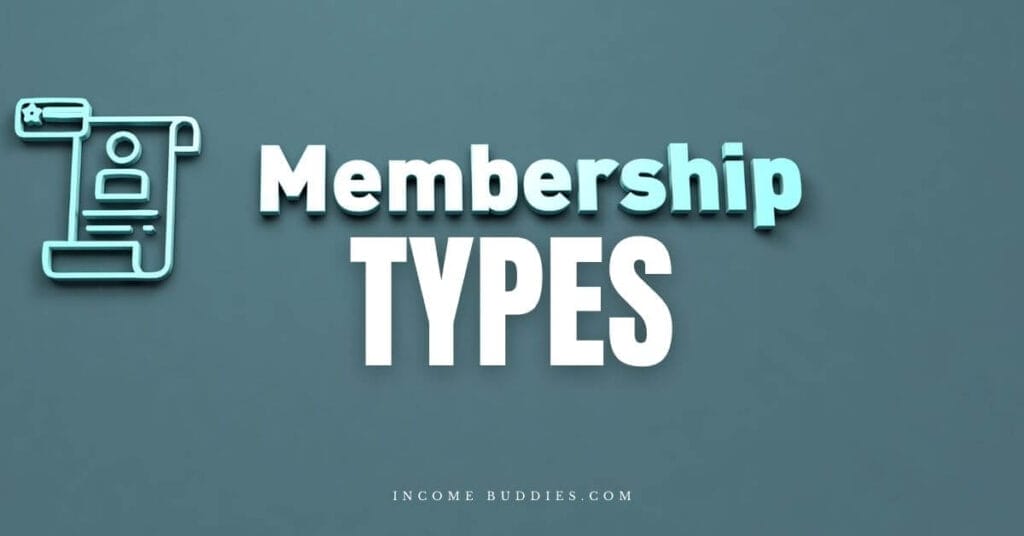 Types of Membership Site Models