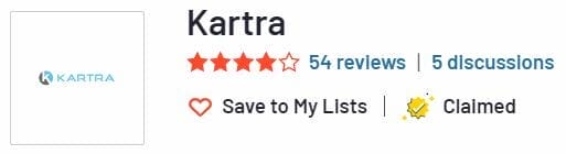 Kartra - Review - G2