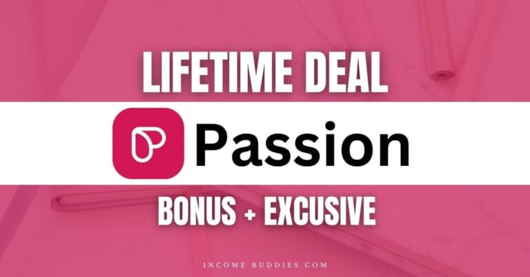 🟢 LIVE: Passion.io Lifetime Deal 2024 + BONUS + Exclusive Extra (Claim Now)