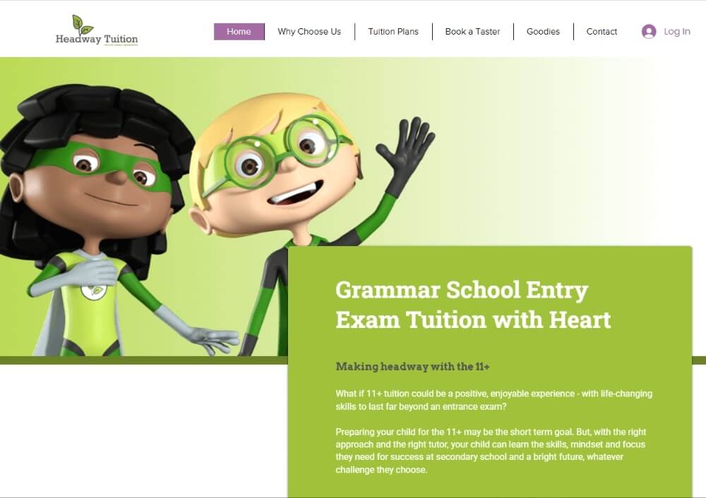 Systeme.io Example - Headway Tuition