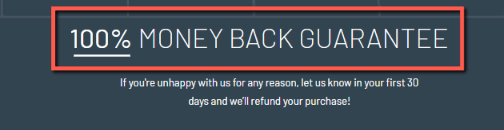 ThinkiFic - Money Back Guarantee