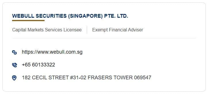 MAS - Webull Licence Search