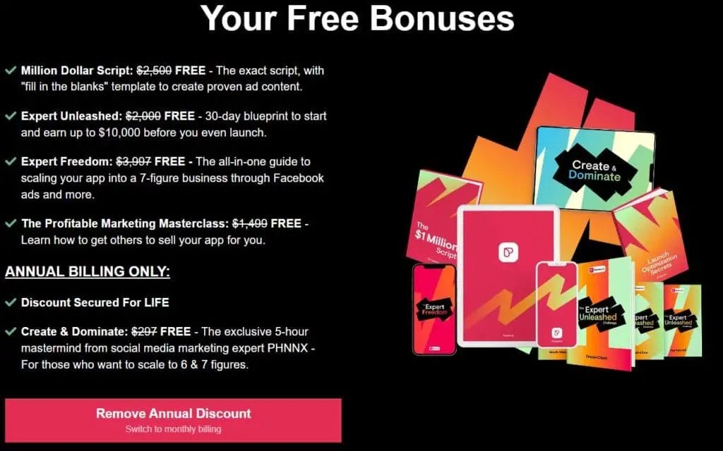 Passion.io Pricing Plan Ultimate Plan Lifetime 60 Percent Off Discount Exclusive Discount Free Bonus