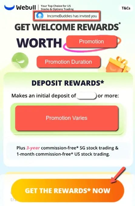 WeBull - Welcome Promotion - Special Signup